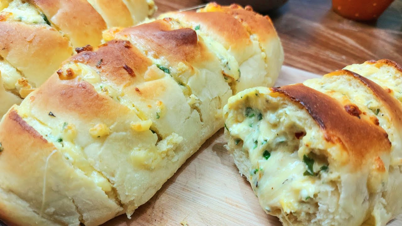 Sem sovar ❤Pão de Alho/ Faça em casa o melhor PÃO de ALHO