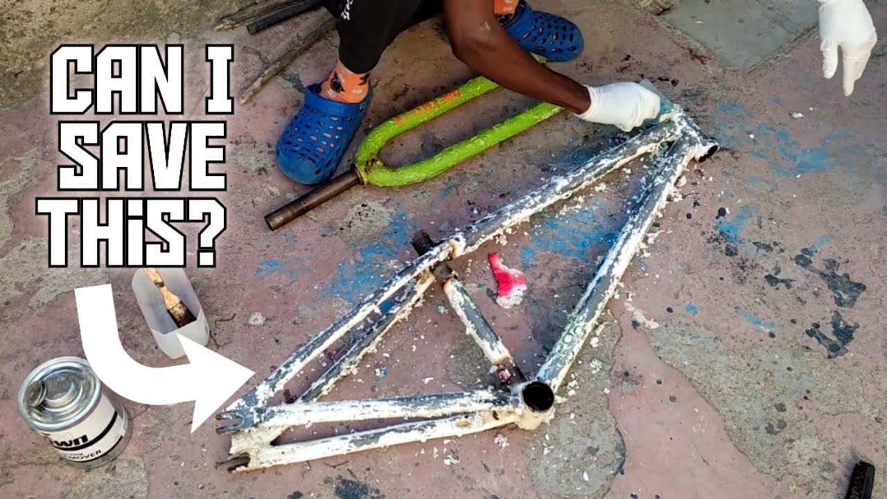 I Restored a Dirt Jumper Bike With a Custom Paint Job | Full Restoration.