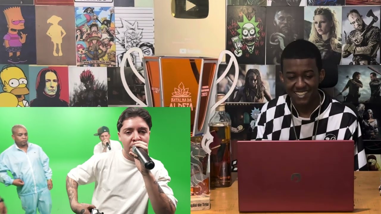 Jhony REACT - THE BOX MEDLEY 8 - Dudu, Borges, Salvador da Rima & Igu ( Ecologyk )