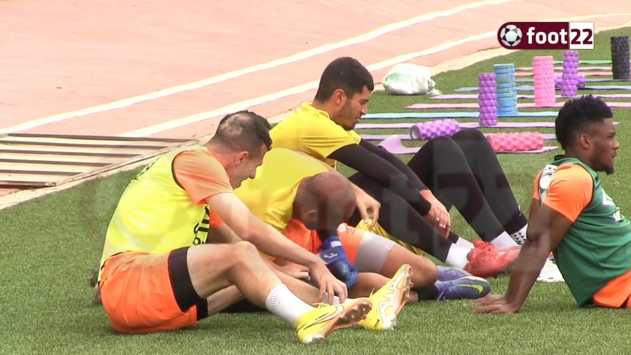 آخر حصة تدريبية لشباب بلوزداد قبل التنقل لليبيريا لمواجهة بورنجرز السيراليوني في رابطة ابطال إفريقيا