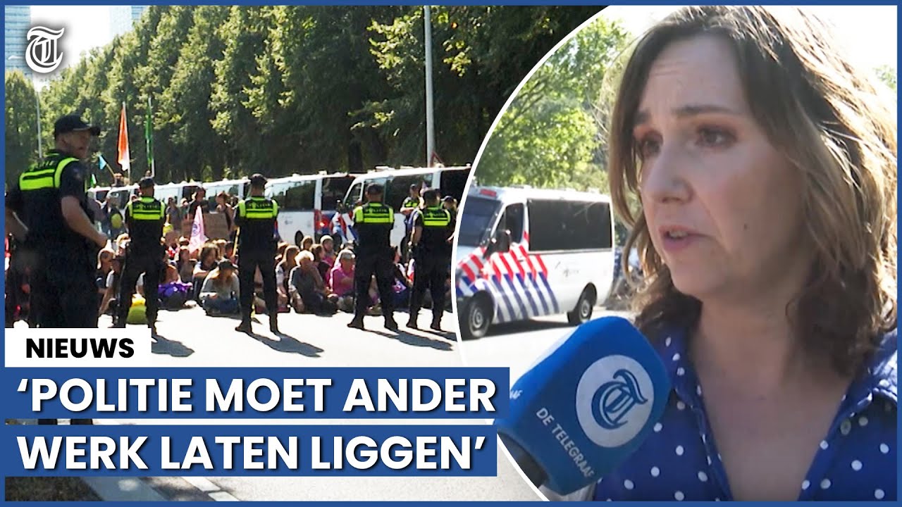 Politiebond: ‘A12-blokkade Extinction Rebellion kost 1 miljoen per dag’