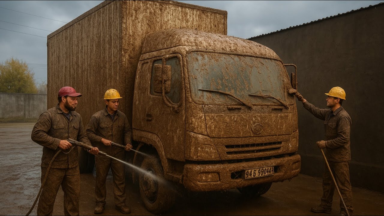 Ultimate Truck Wash: Transforming Dirty Rigs To Shiny Machines!