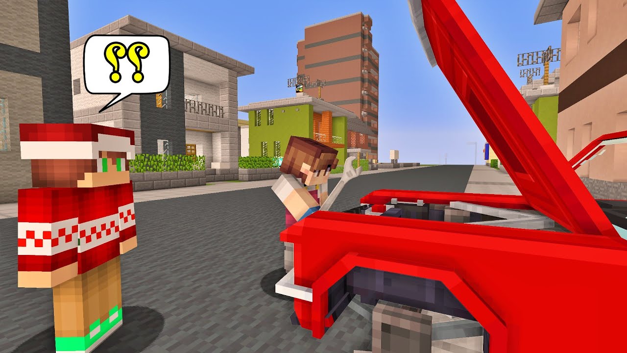 Фильм по Minecraft: Глупый автомеханик чинит мою машину! 🚗