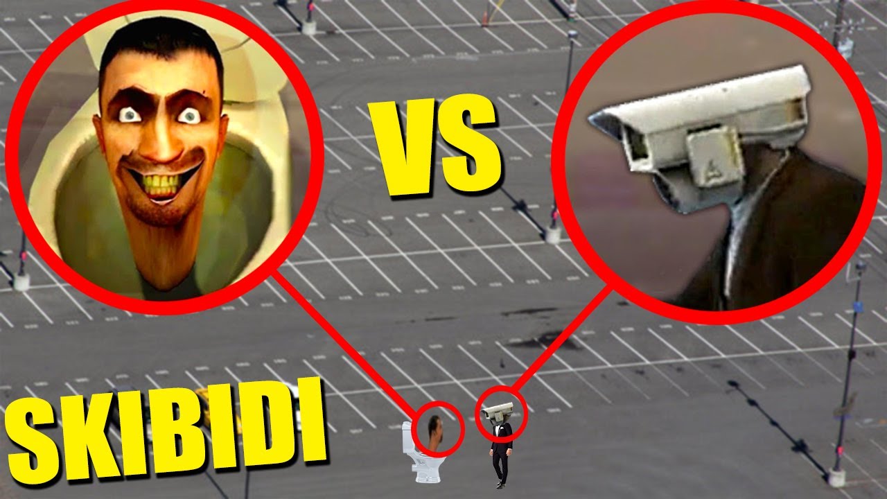 J'AI TROUVÉ LE SKIBIDI TOILET ET LE CAMERAMAN DANS LA VRAIE VIE ! skibidi toilet vs cameraman !