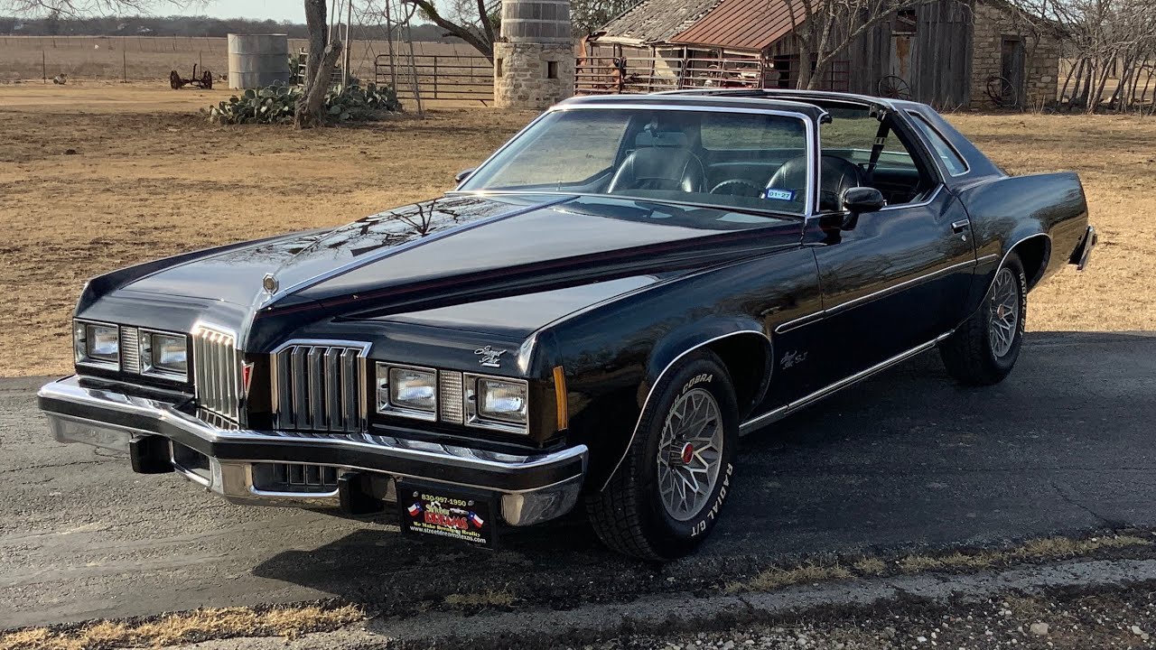 1977 Pontiac Grand Prix SJ | 400 V8 Auto | 27K Original Miles | T-Tops