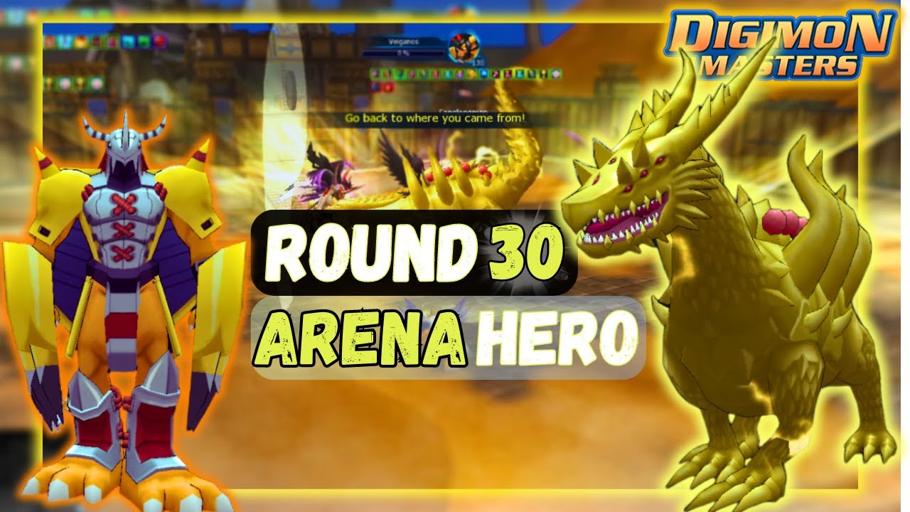 2x Stats Digimons melt ARENA HERO round 30! | NADMO