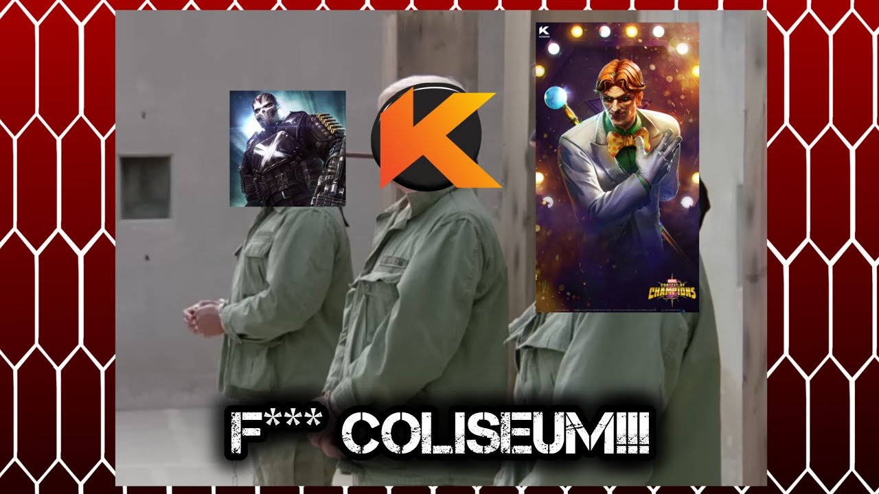 Coliseum Crossbones/Arcade - THE MOST RIGGED KABAM CONTENT YET! #mcocAllianceColiseum #SoloColiseum