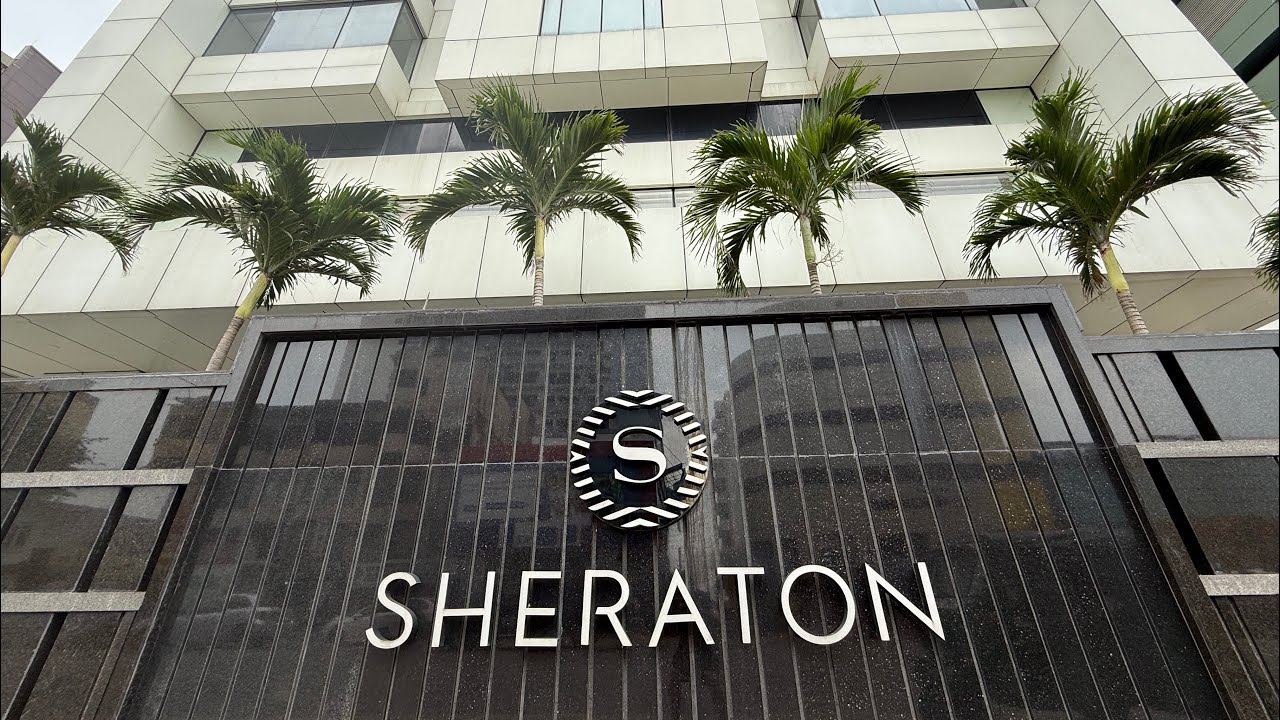 Тур по отелю Sheraton в Коломбо, Шри-Ланка.