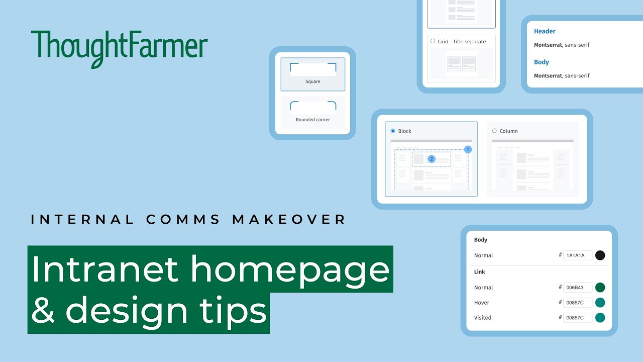 Internal comms makeover: Intranet homepage & design tips that work