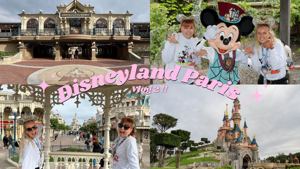 Disneyland Paris 2024 🏰 Day 2 Disneyland park and Million splashes of colour !