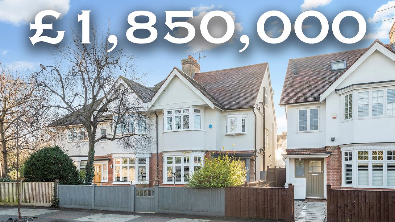 What £1,850,000 buys you in South West London (property tour, real estate agent pov)