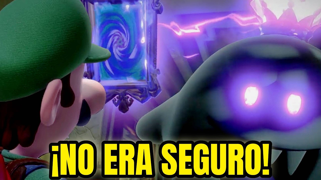 NO DEBÍ ENTRAR a este hotel… |Luigi’s Mansion 3