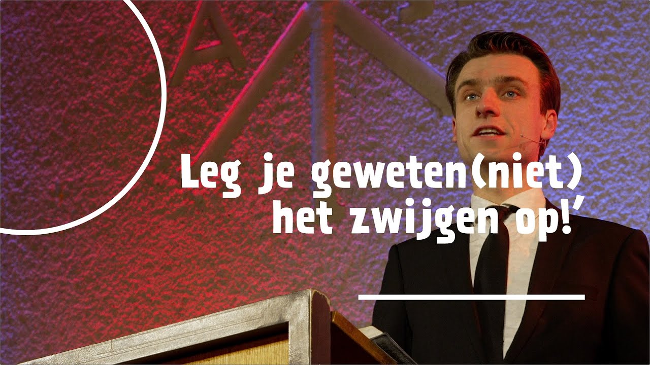 Leg je geweten (niet) het zwijgen op! | ds. E. (Evert) Meijer
