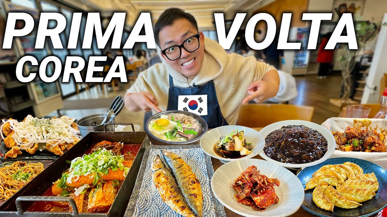 Первый раз в Южной Корее!!🇰🇷 Суп с КРОВЬЮ на завтрак!!