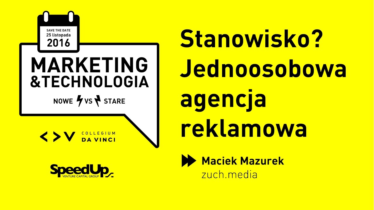 Maciek ZUCH Mazurek na #MIT2016