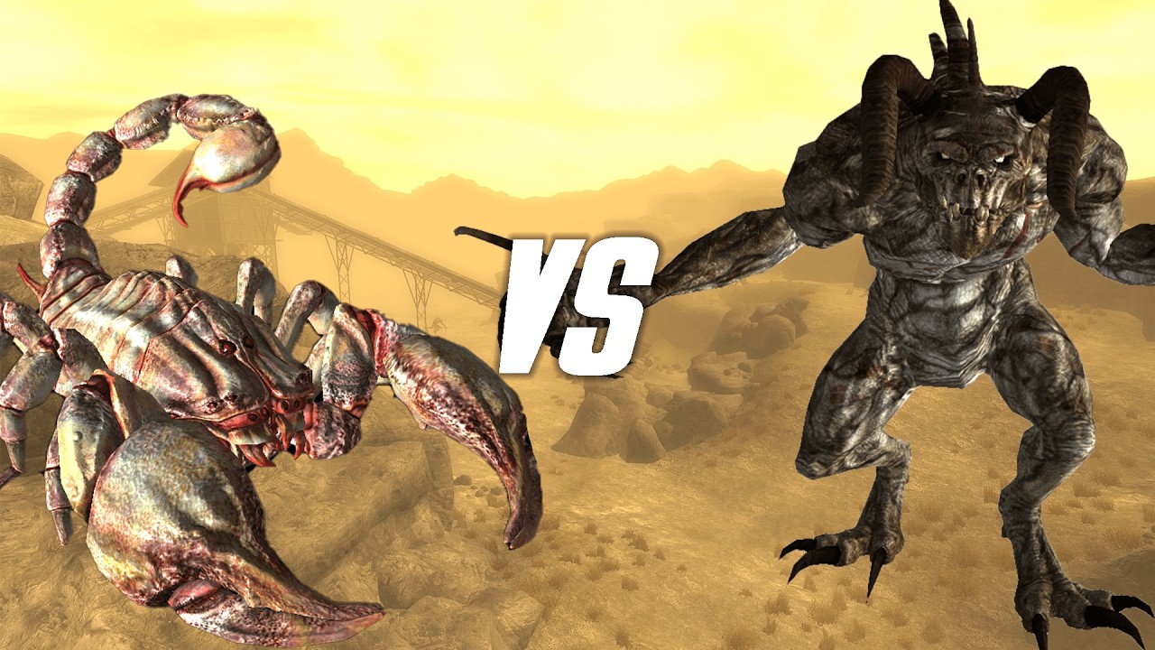 How Many Albino Radscorpions To Clear Quarry Junction? | Fallout NPC Battles