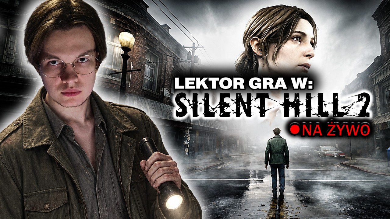 🔴HORROR LEGENDA! #1⚔️[Na żywo]🔴Silent Hill 2😱 [Lektor PL]