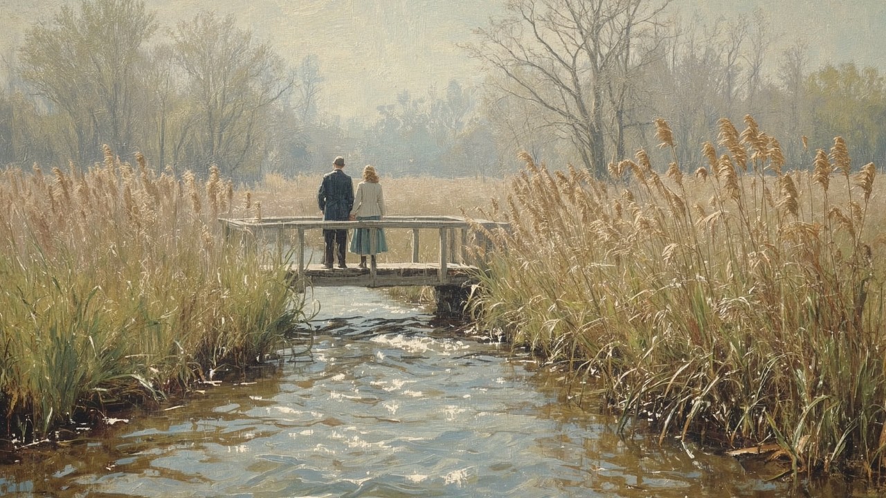 impressionist love on the bridge 🌾 soft piano playlist for calm moments