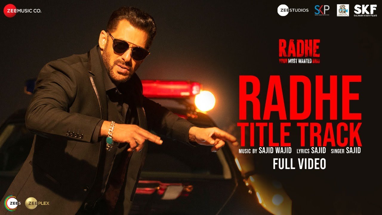Radhe Title Track - Full Video | Radhe - Your Most Wanted Bhai | Salman Khan & Disha Patani