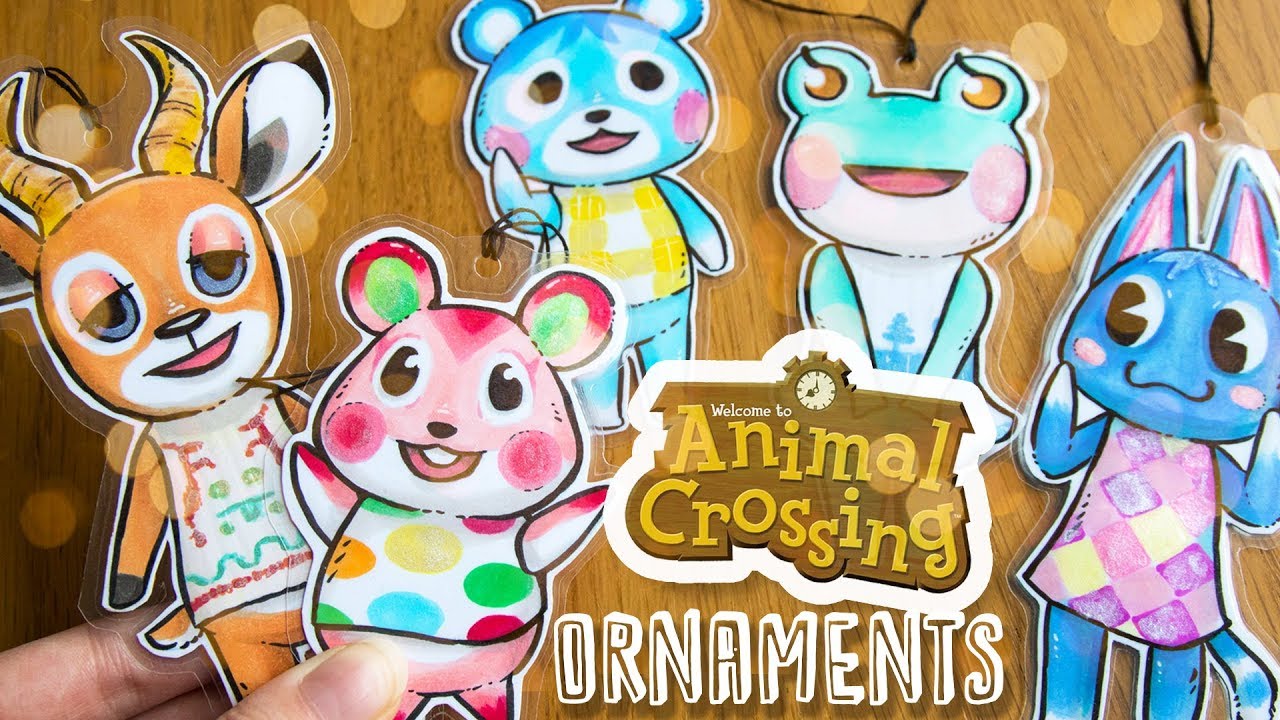 HOW TO MAKE ANIMAL CROSSING ORNAMENTS (+ Copic Speed Drawing!) Pocket Camp