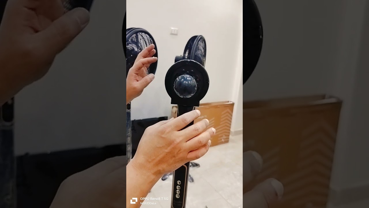 ريفيو وتركيب مروحة برفكس جامبو ستاند