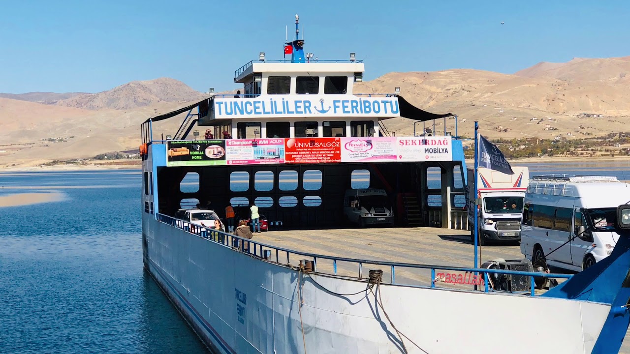 ELAZIG PERTEK FERİBOT YOLCULUGU