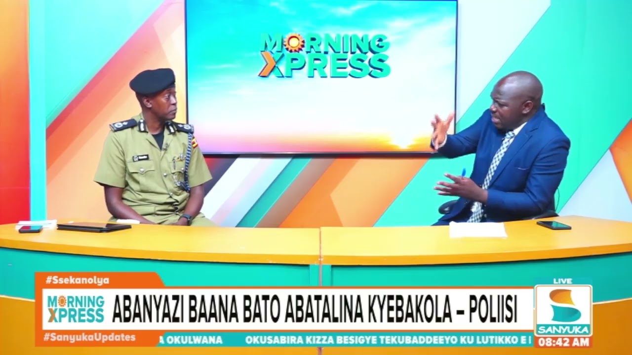 Kituuma Rusoke Ku Bumenyi Bwamateeka Mu Kibuga | Sanyuka Morning Xpress