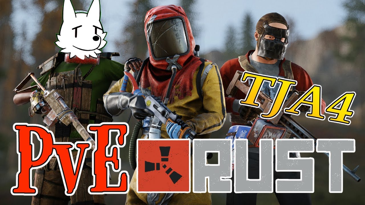 【#TJA4】ジョブシステムもあるRUSTでサバイバル【栗御飯視点】2回目