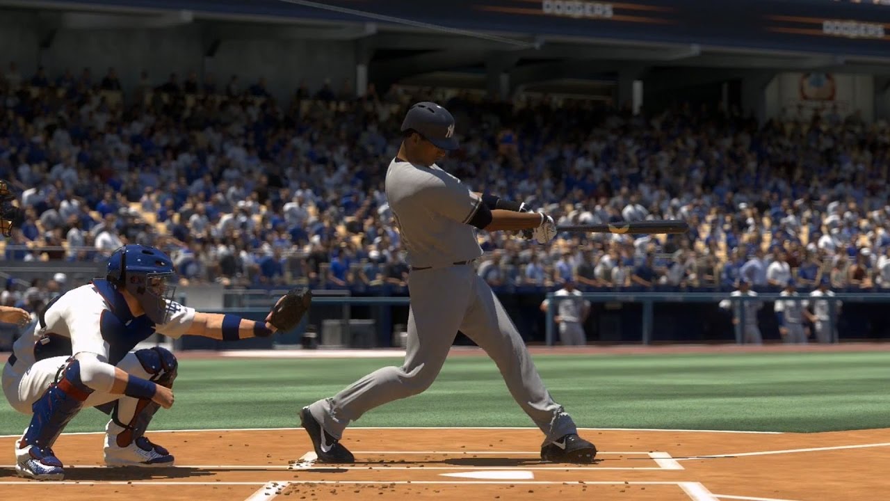 MLB The Show 17 - New York Yankees vs Los Angeles Dodgers | Gameplay (PS4 Pro HD) [1080p60FPS]
