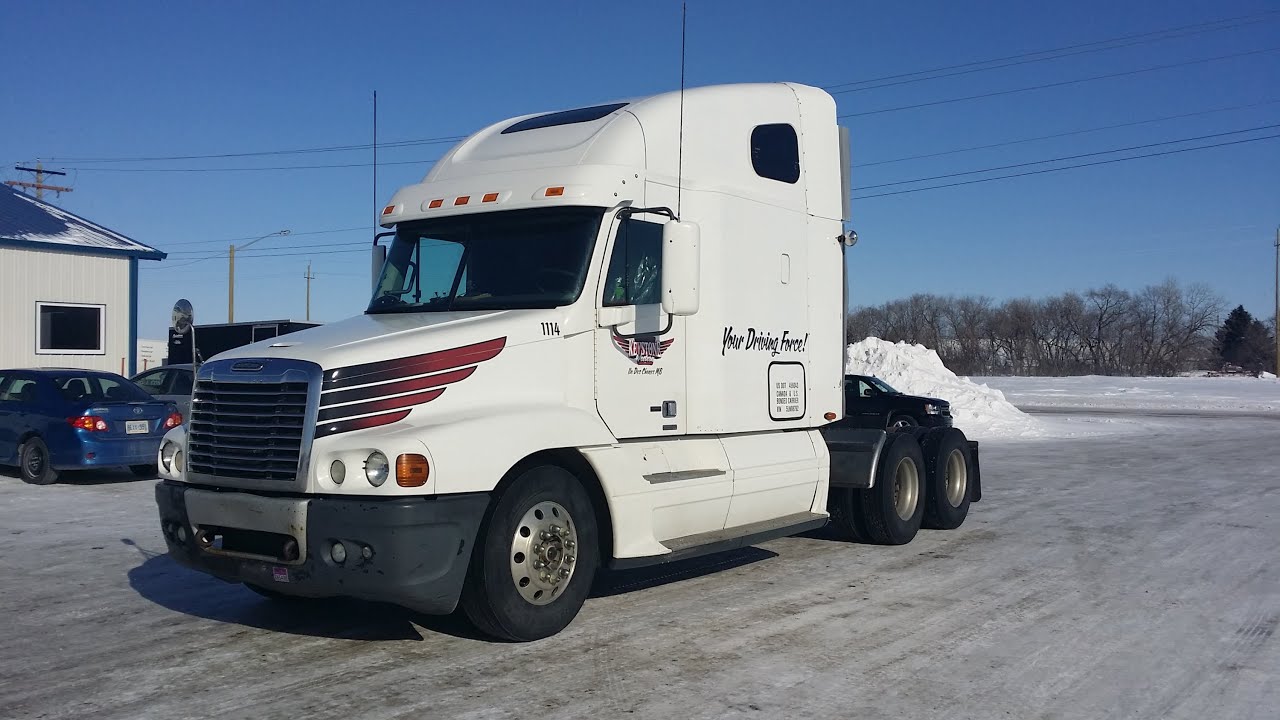 2005 Freightliner Century Interior Tour - Trucker Josh