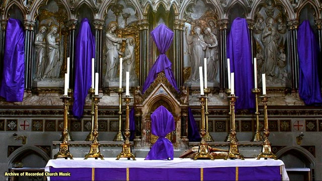 Poulenc’s “Quatre motets pour un temps de pénitence”: Canterbury Cathedral 1988 (Allan Wicks)