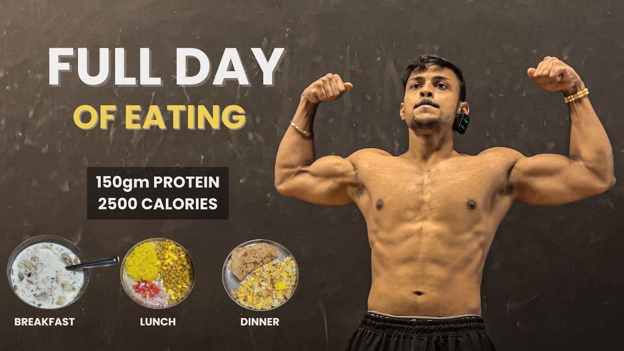 Full Day Of Eating 🥗😋 | 150gm Protein & 2500 Calories