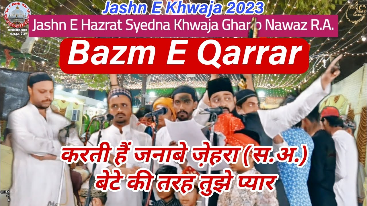 |Jashn E Khwaja||2023|Bazm E Qarrar||Kartiñ Hain Janabe Zehra Betoñ Ki Tarah Tujhe Pyar|