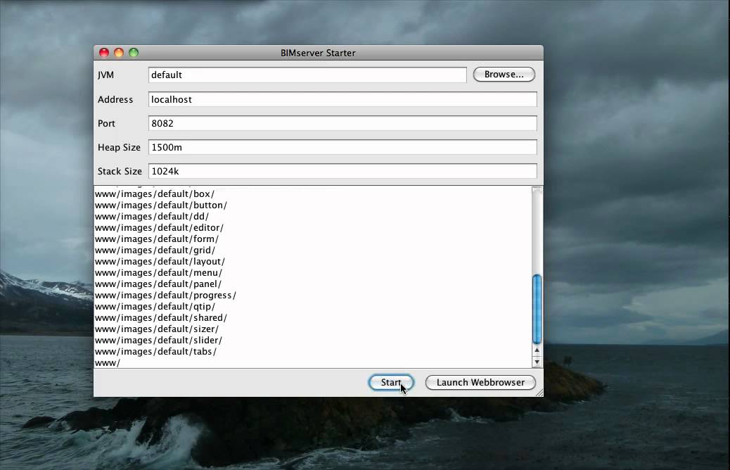 Download and run the 1.0 BIMserver.org software