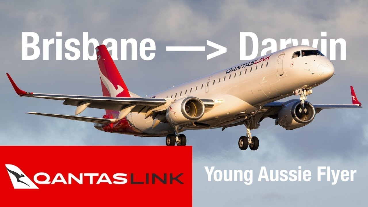FLYING TO AUSTRALIA’S TOP END | QantasLink | BNE-DRW | QF1860