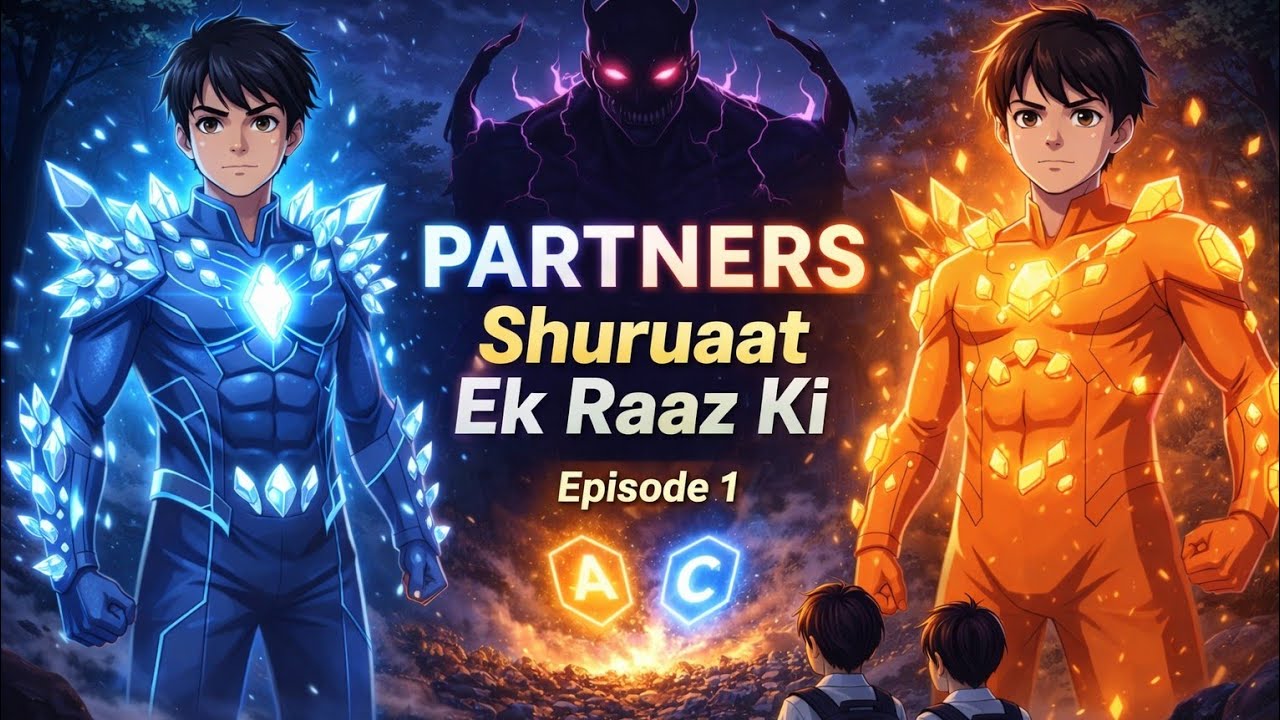 PARTNERS Episode 1 | Shuruaat Ek Raaz Ki | Hindi Superhero Series | ZELMORIX  😁😆