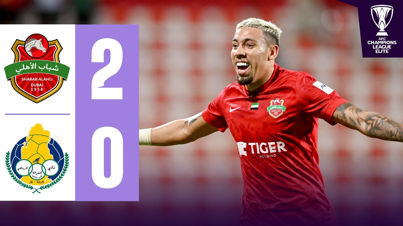 Shabab Al Ahli 🇦🇪 vs Al Gharafa 🇶🇦 | Highlights | AFC Champions League Elite&trade;