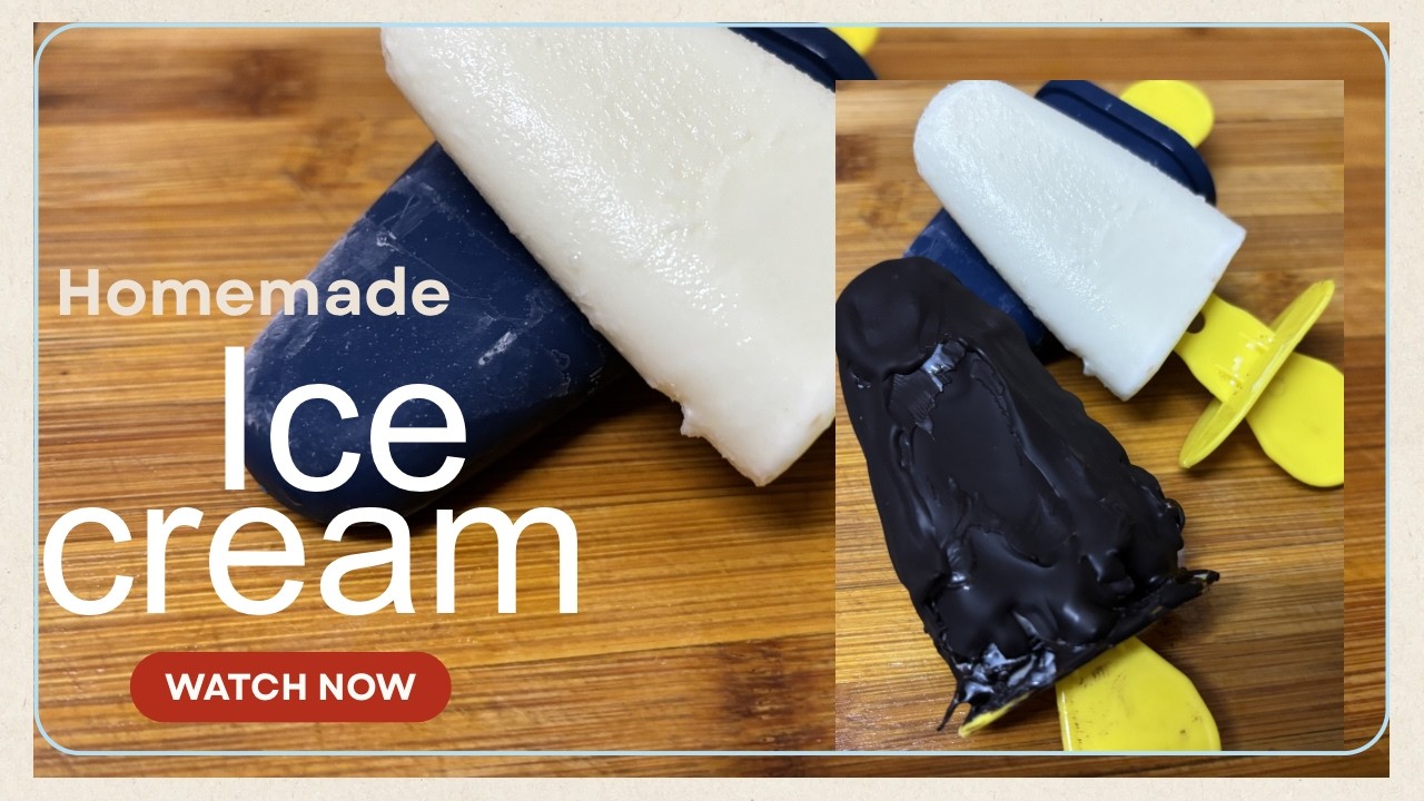 Kids Favourite Homemade Ice Cream | Easy Coco Bar Ice Cream | Summer Special #icecream #summer