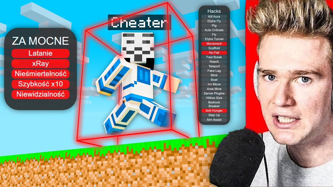 OSZUKUJE na TURNIEJU MINECRAFT (MAM CHEATY) XDDD