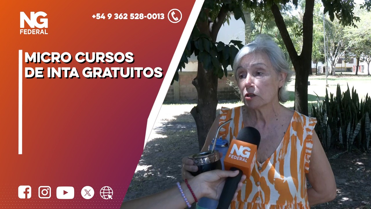 NGFEDERAL - MICRO CURSOS DE INTA GRATUITOS - CHACO