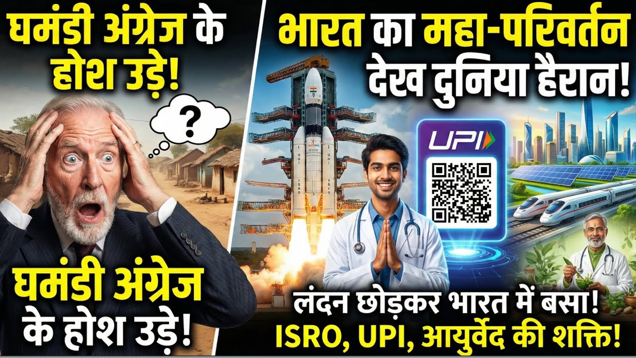 भारत की तरक्की देख अंग्रेज के होश उड़े! 🇮🇳 लंदन भूल जाओगे यह वीडियो देख कर #विदेशी_नज़र_भारत