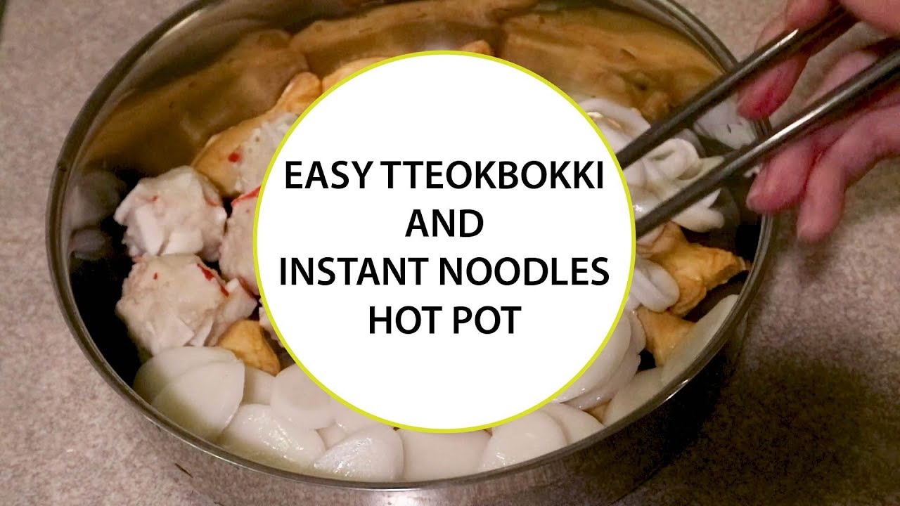 EASY TTEOKBOKKI HOT POT