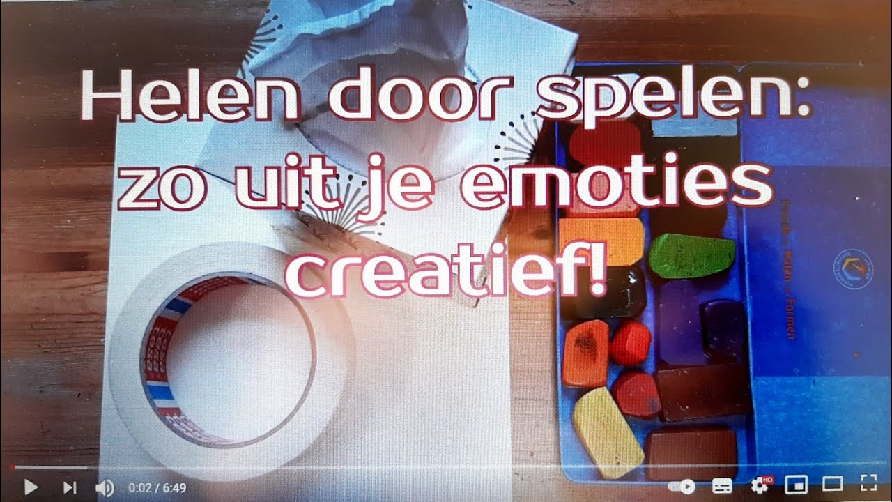 Helen door spelen: zo uit je emoties creatief!