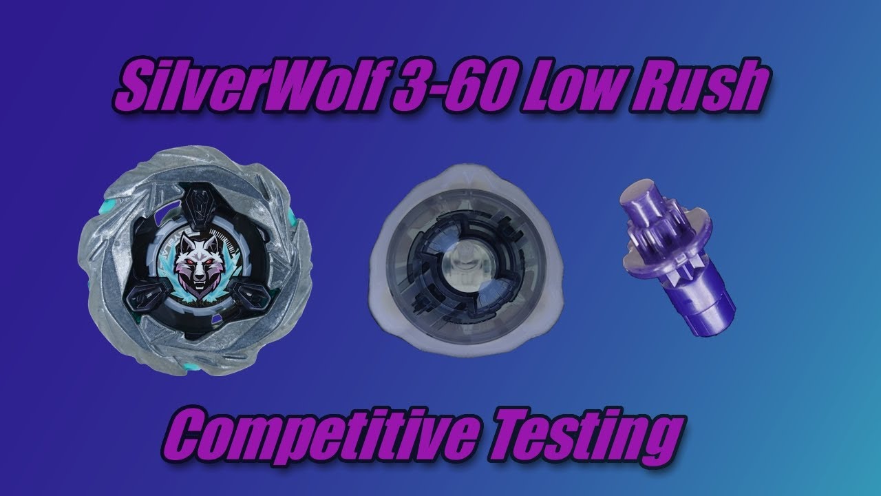 Тестирование SilverWolf 3-60 Low Rush в соревновательном режиме | Beyblade X