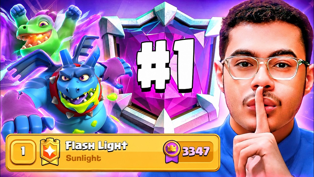 Top 1 in the WORLD with my NEW Best Deck 🌍🐲