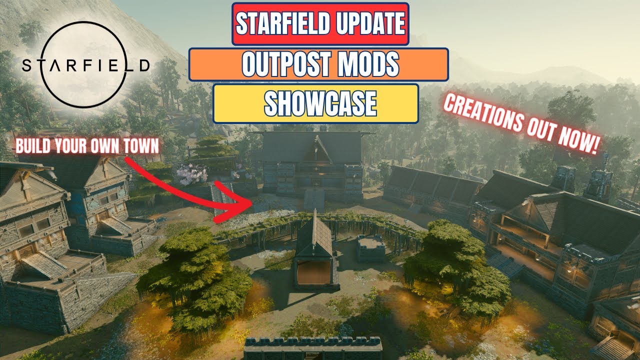 Starfield | Creations UPDATE is here! (New Outpost Mods Showcase) (TG's Luxury Homes)