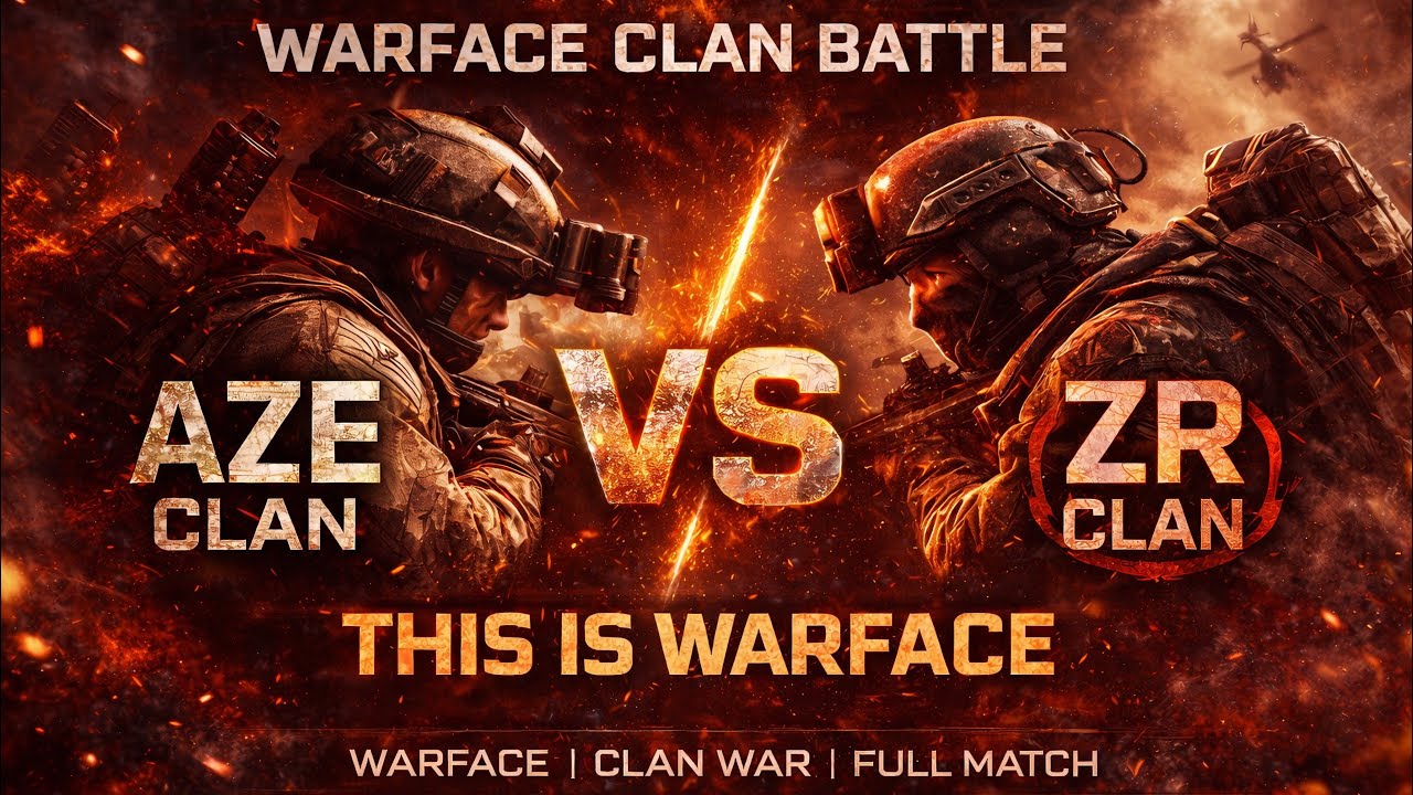 Warface Mobile: AZE CLAN VS ZR CLAN (Part 7-8-9) Дружеские Бои ✌️