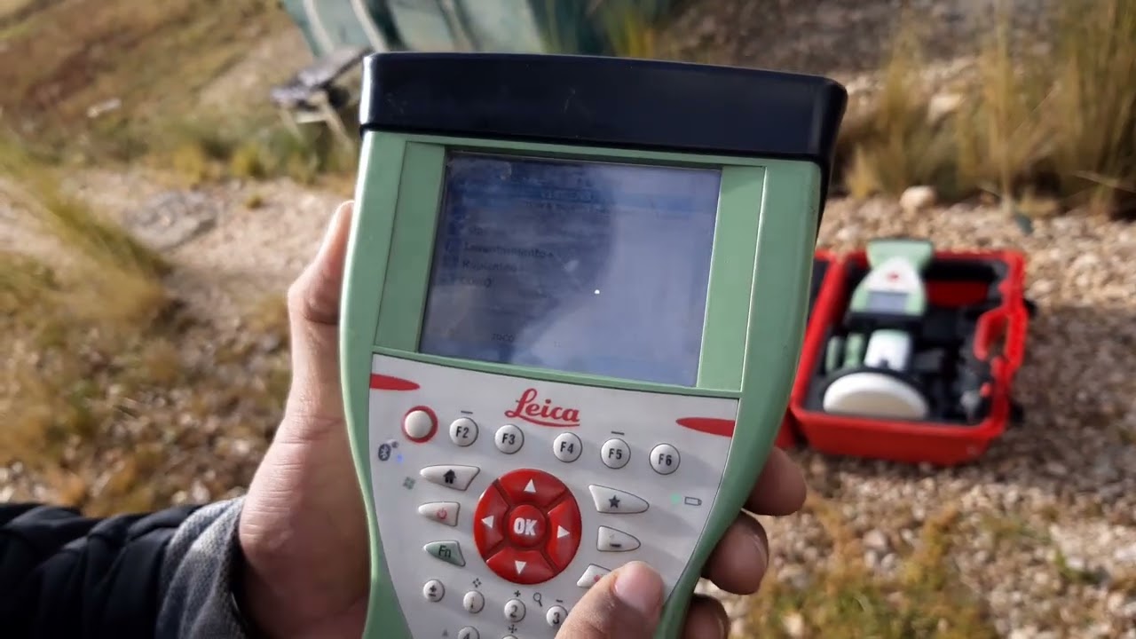 GPS DIFERECIAL LEICA   TUTORIAL USO
