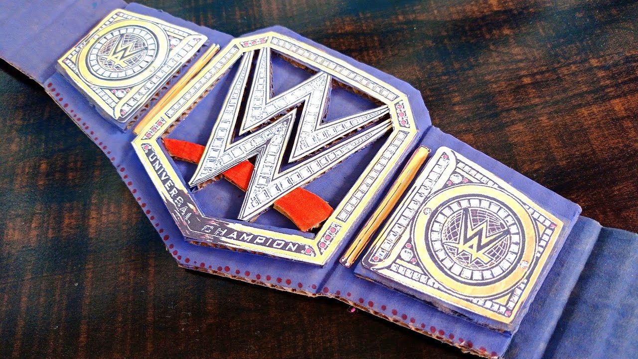 How to make wwe Universal championship belt with Cardboard easy || DIY PROJECT|| Cardboard Craft