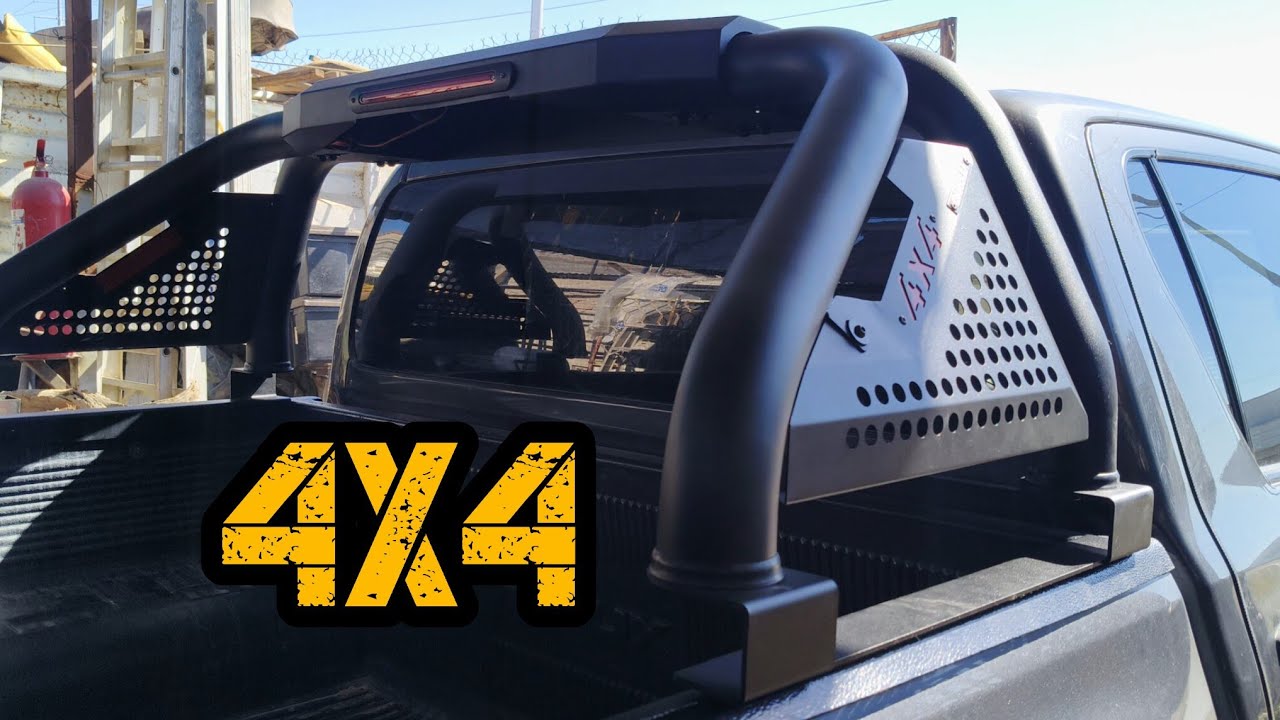 Toyota Hilux instalación de Roll Bar